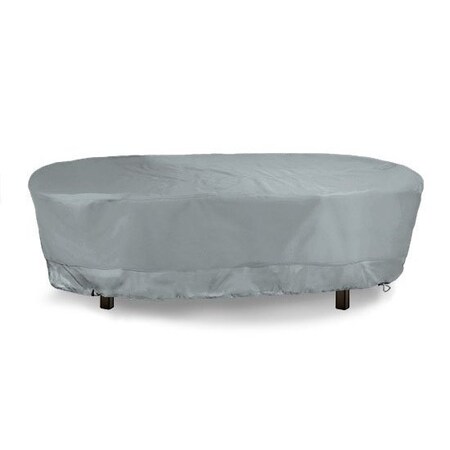 Eevelle MERIDIAN Series, Rectangular Table Cover  - Silver, 54L x 25W x 36H MDTBLREC_54L_36W_25H-SLR